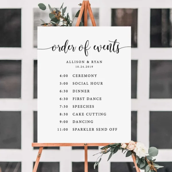 Order of Events